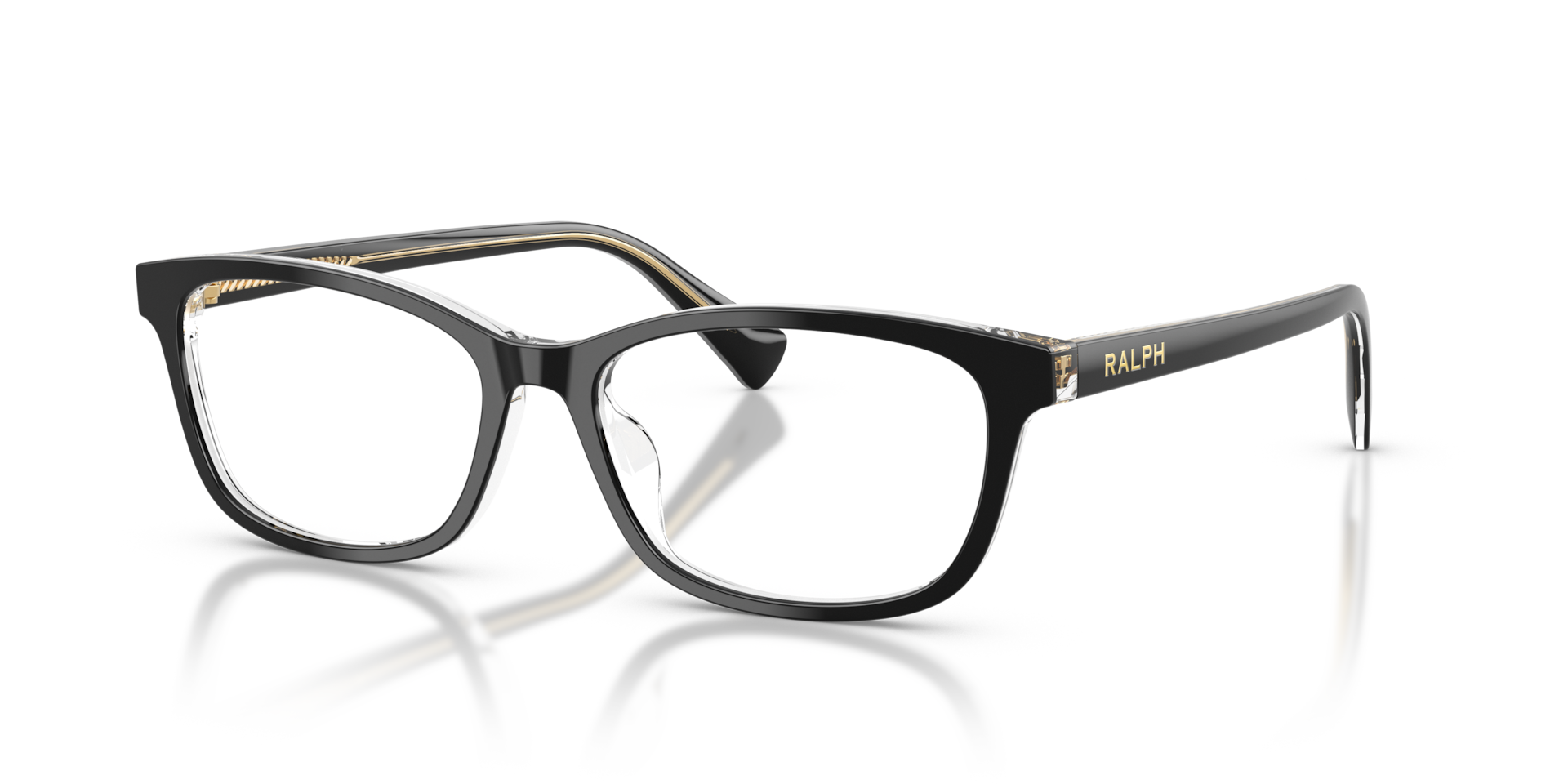 Ralph by Ralph Lauren Unisex Ra7194u Noir Transparent Size 157$