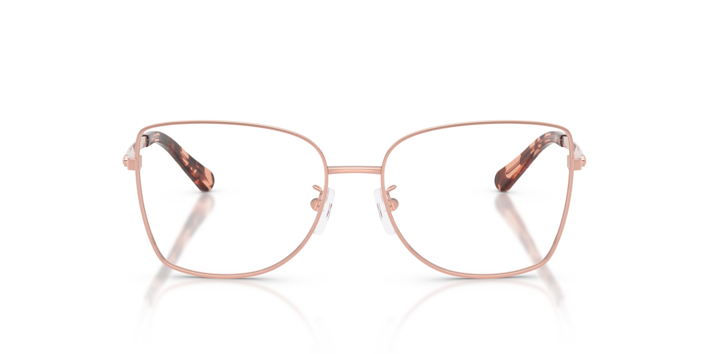 Michael Kors Rose Gold Metal Women\'s Eyeglass Frames Michael Kors MK3056 Naxos Rose Gold Eyeglasses | Includes  main image 3