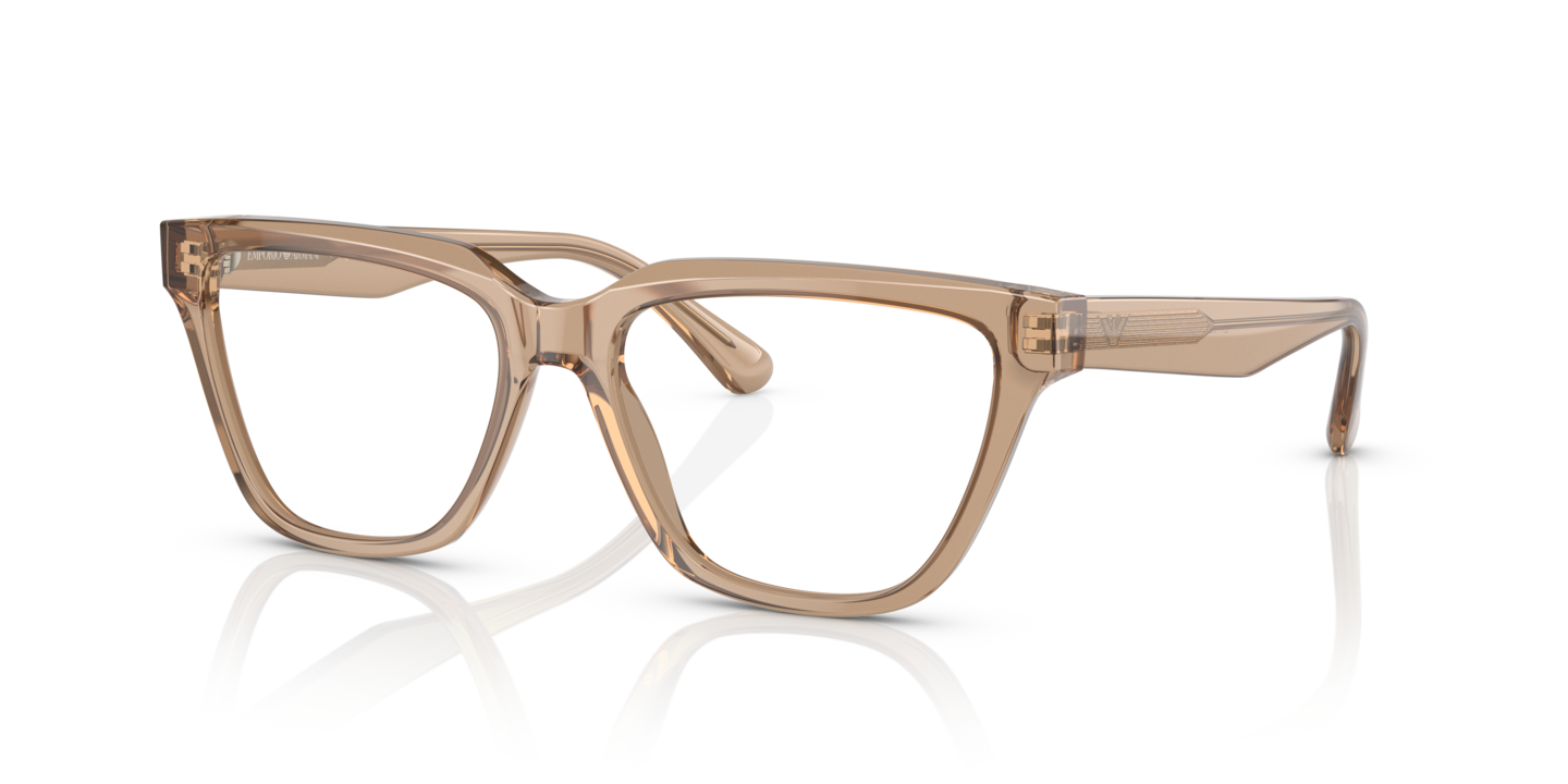 Emporio Armani EA3208 Shiny Transparent Brown