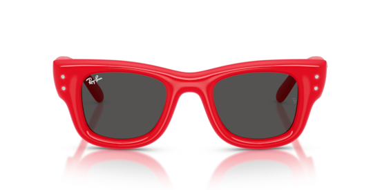 RB4940B Wayfarer Puffer Crystal Edition Ray-Ban Red & Strass
