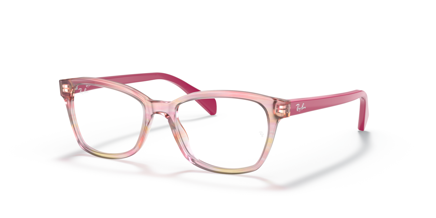 Ray-Ban RB1591 Optics Kids Striped Fuxia