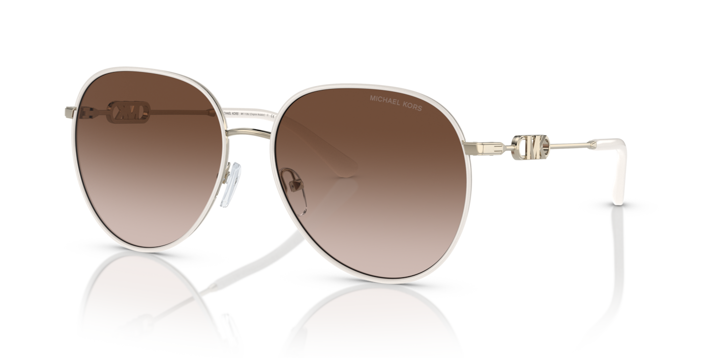 Michael Kors MK1128J Empire Light Gold/White
