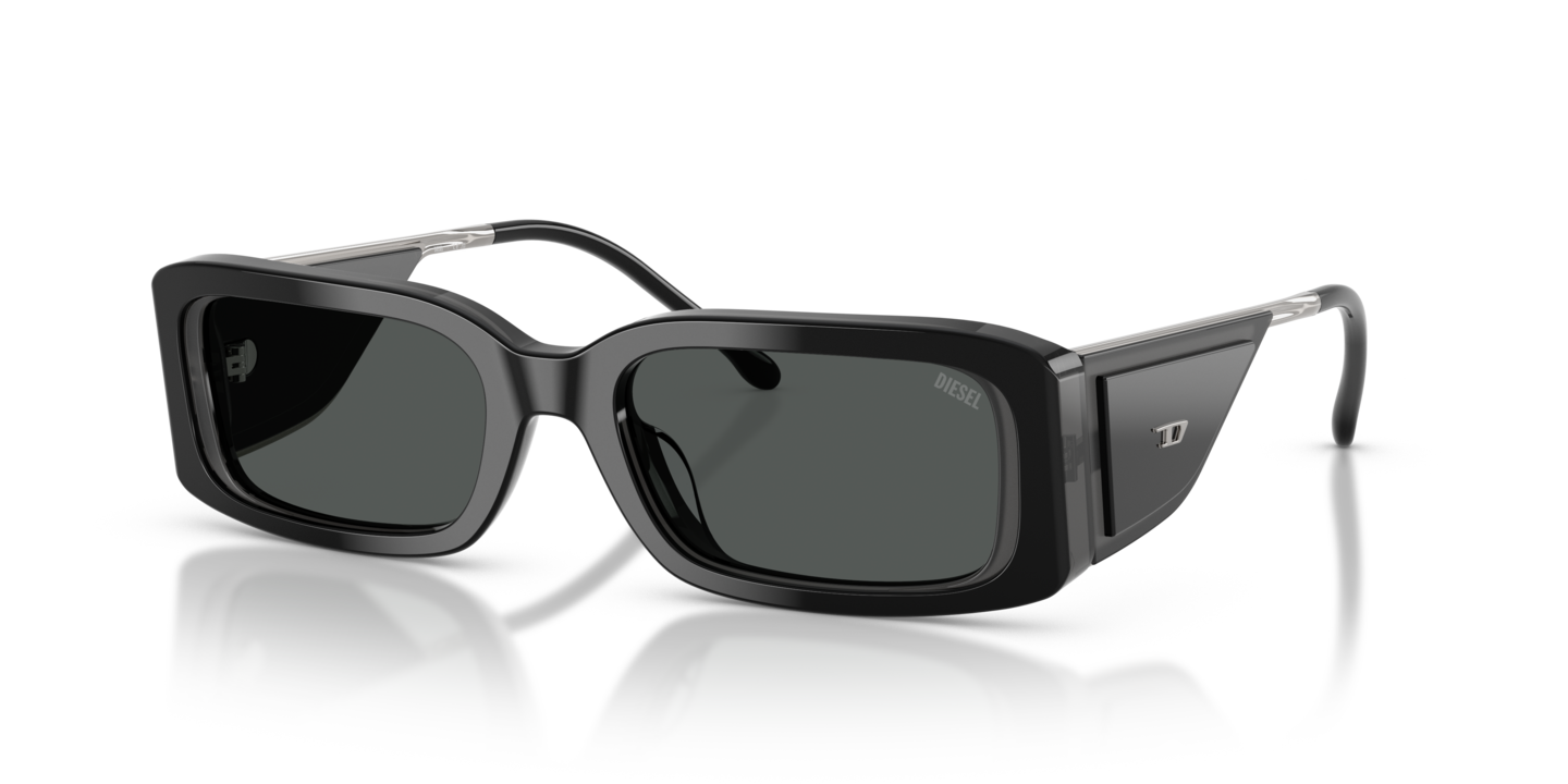 Diesel DL2017U Black Tranparent Grey
