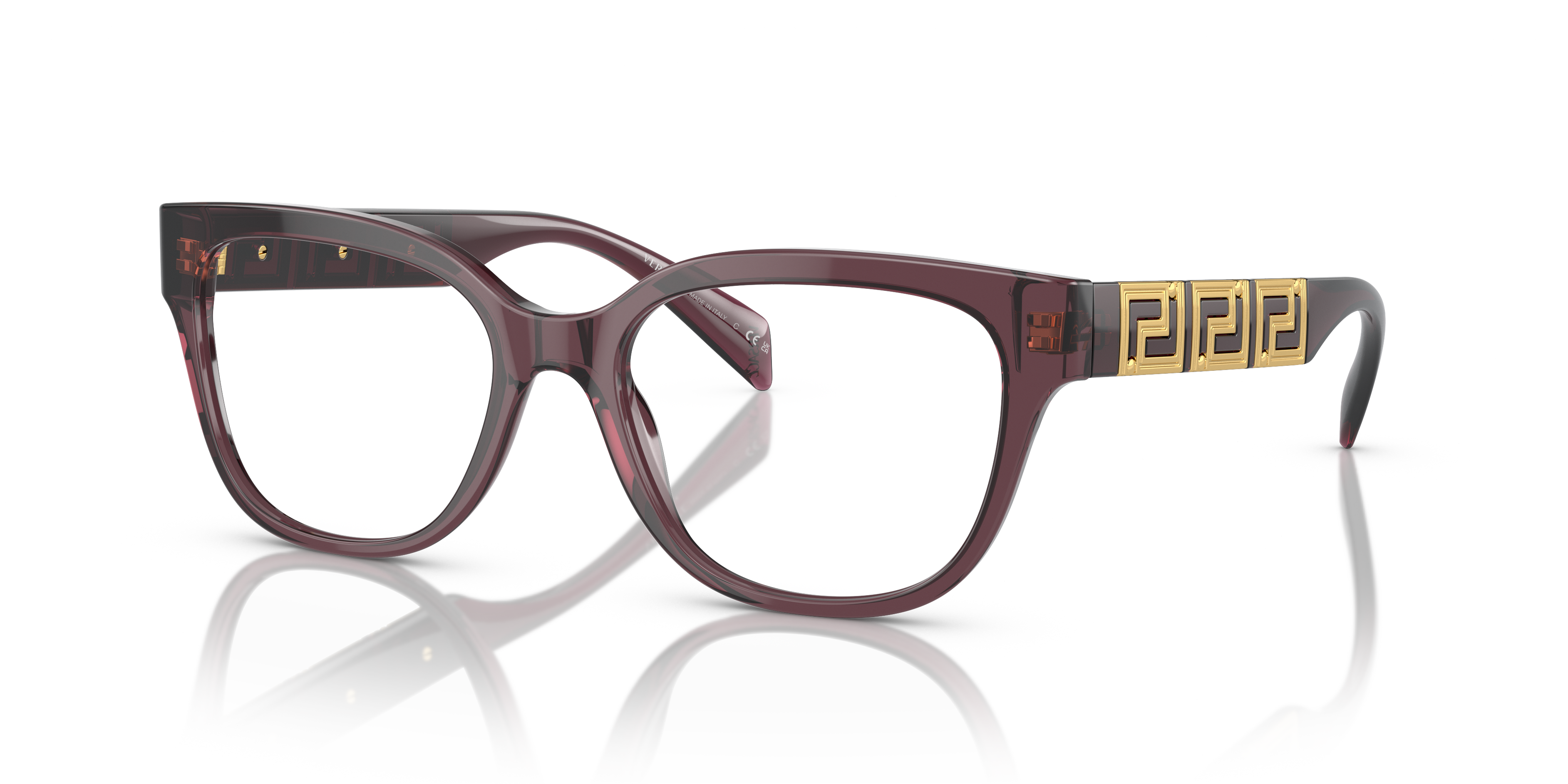 Versace Unisex Ve3338 Violeta Traslcido Size 177$