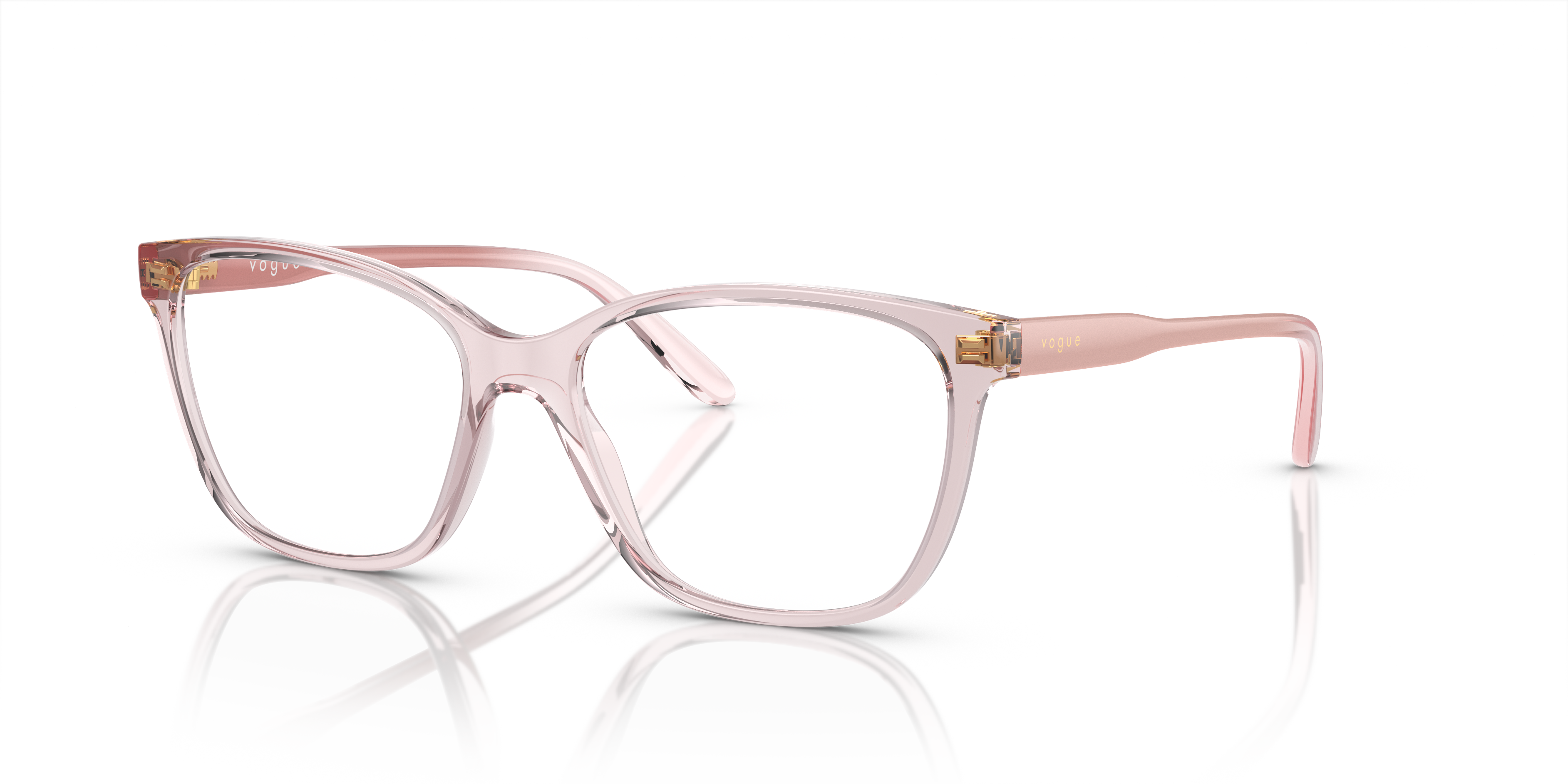 Vogue Eyewear Unisex Vo5518 Transparent Pink Size Extra Small 128$