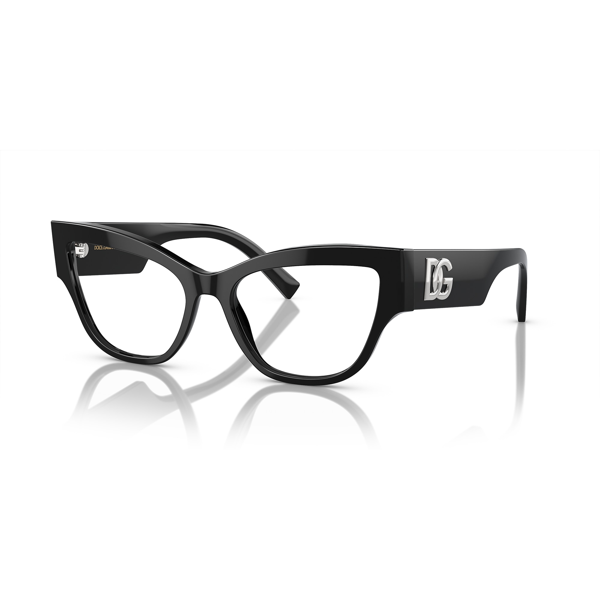 Dolce & Gabbana DG 3378 Cat Eye deep red glasses Dolce & Gabbana Glasses - DG 3378 | Vision Express main image 4
