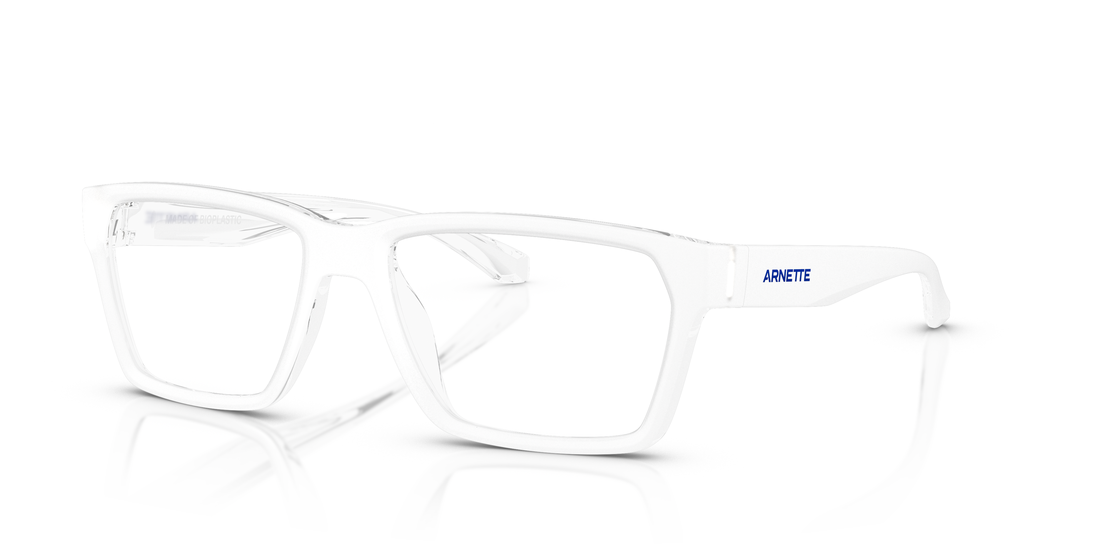 Arnette Unisex An7257u Haut Cristal Mat Brillant Size 69$
