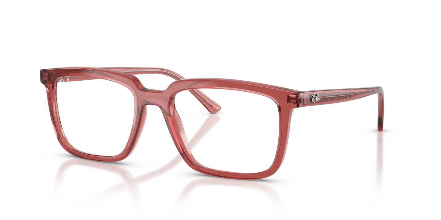 Ray-Ban RB7239 Alain Optics Transparent Red