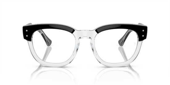 RB0298V Mega Hawkeye Optics Ray-Ban Black On Transparent