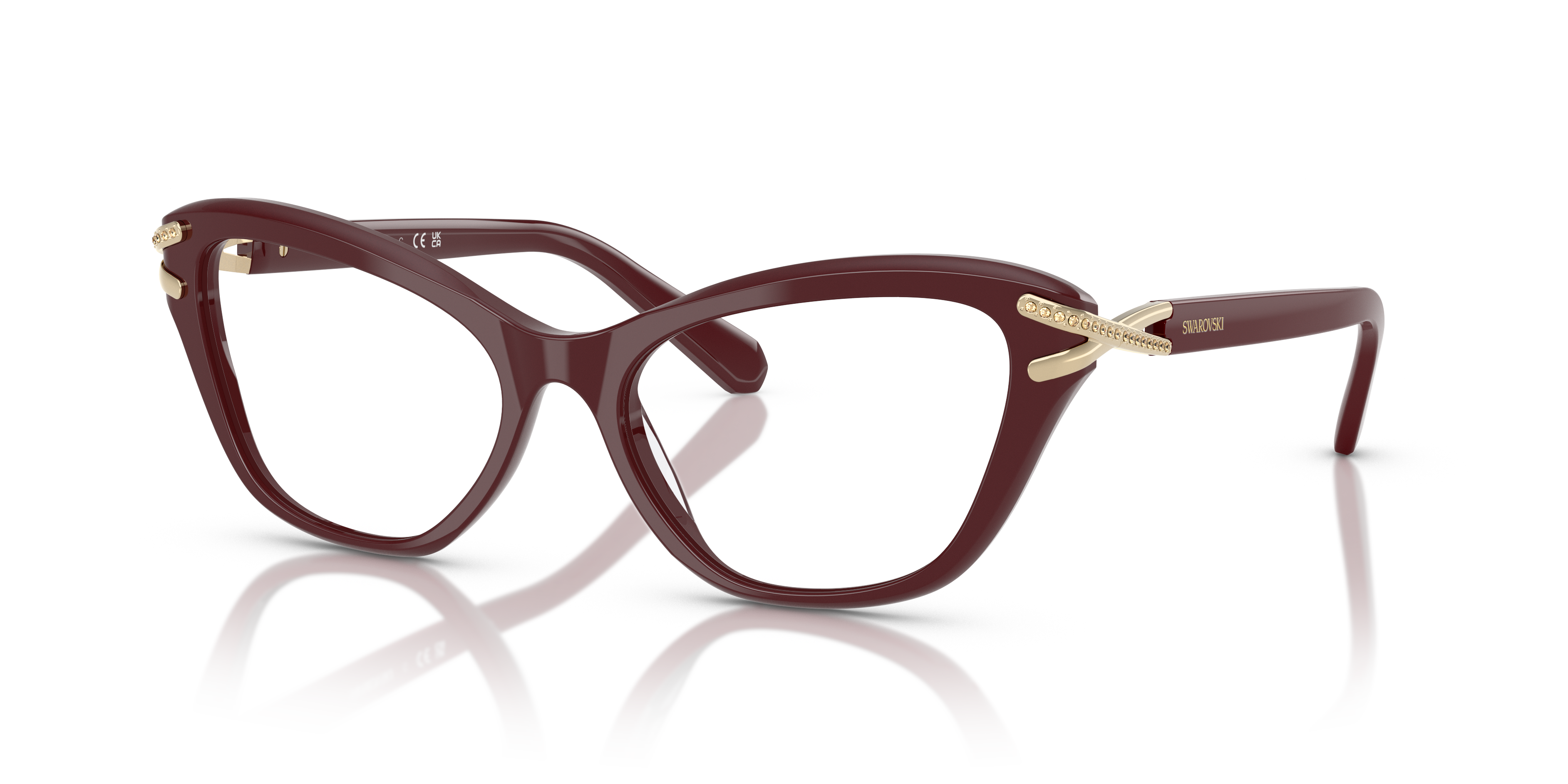 Swarovski Unisex Sk2031 Burgundy Size 114$