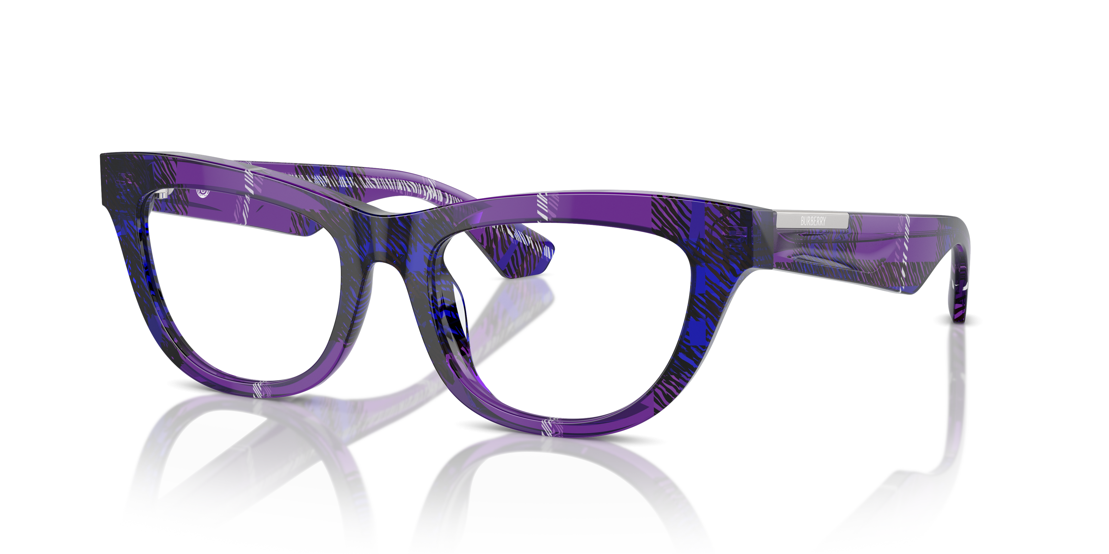 Burberry Unisex Be2406u Violeta De Cuadros Size Small 295$