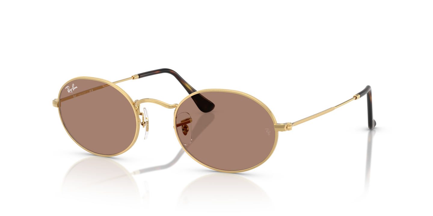 Ray-Ban RB3547 Oval Metal Summer Capsule Arista Gold