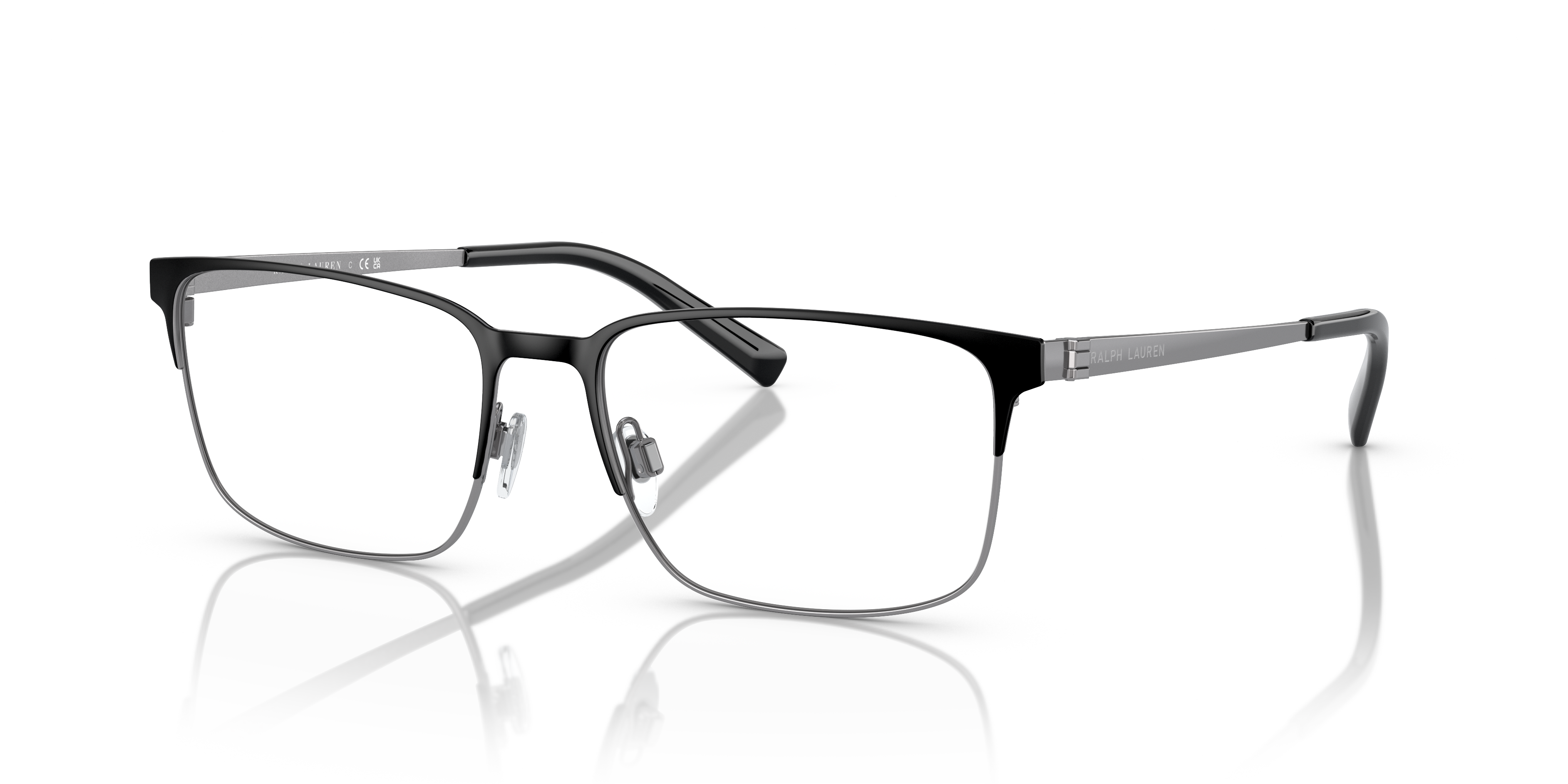 Ralph Lauren Unisex Rl5119 Semi Matte Black Gunmetal Size Extra Large 282$