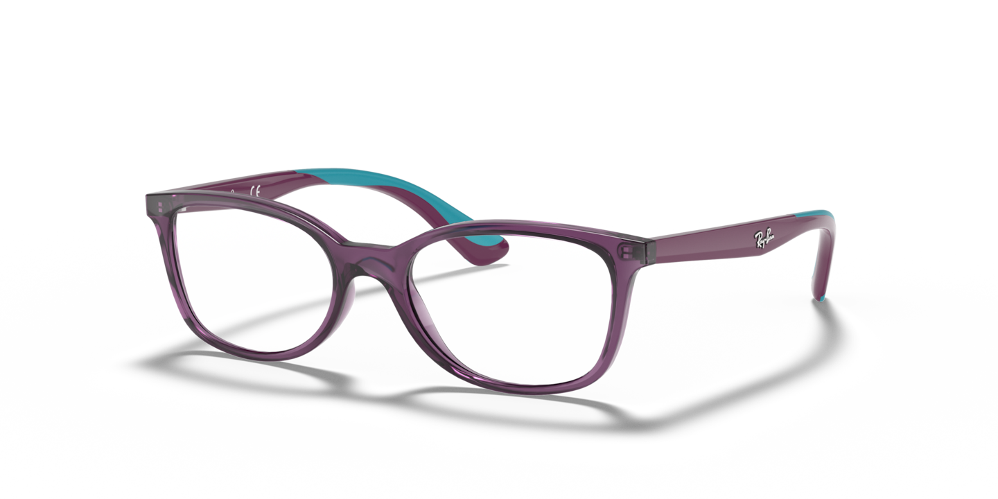 Ray-Ban RB1586 Optics Kids Transparent Violet