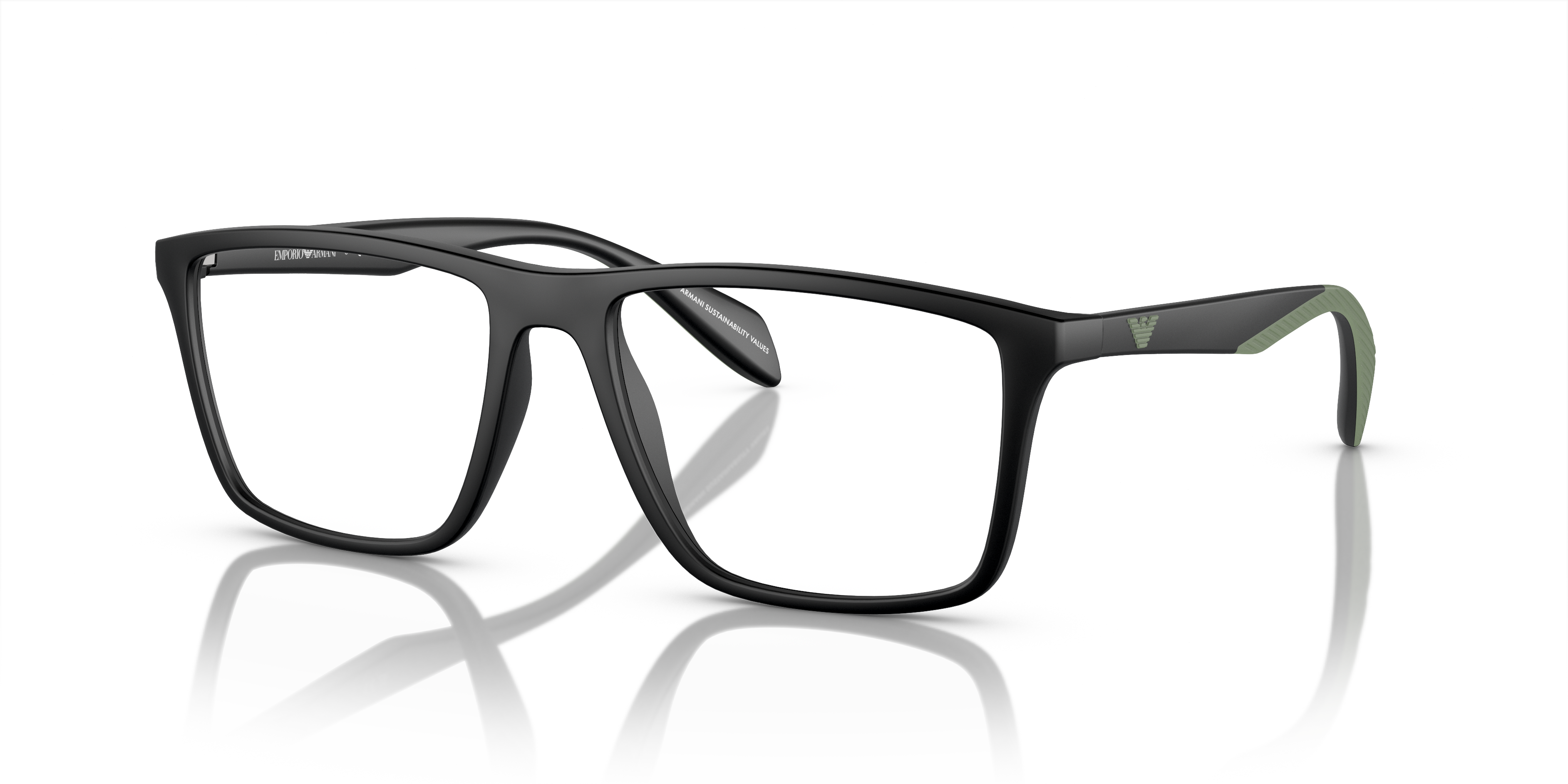 Emporio Armani Unisex Ea3230 Noir Mat Size Extra Large 98$
