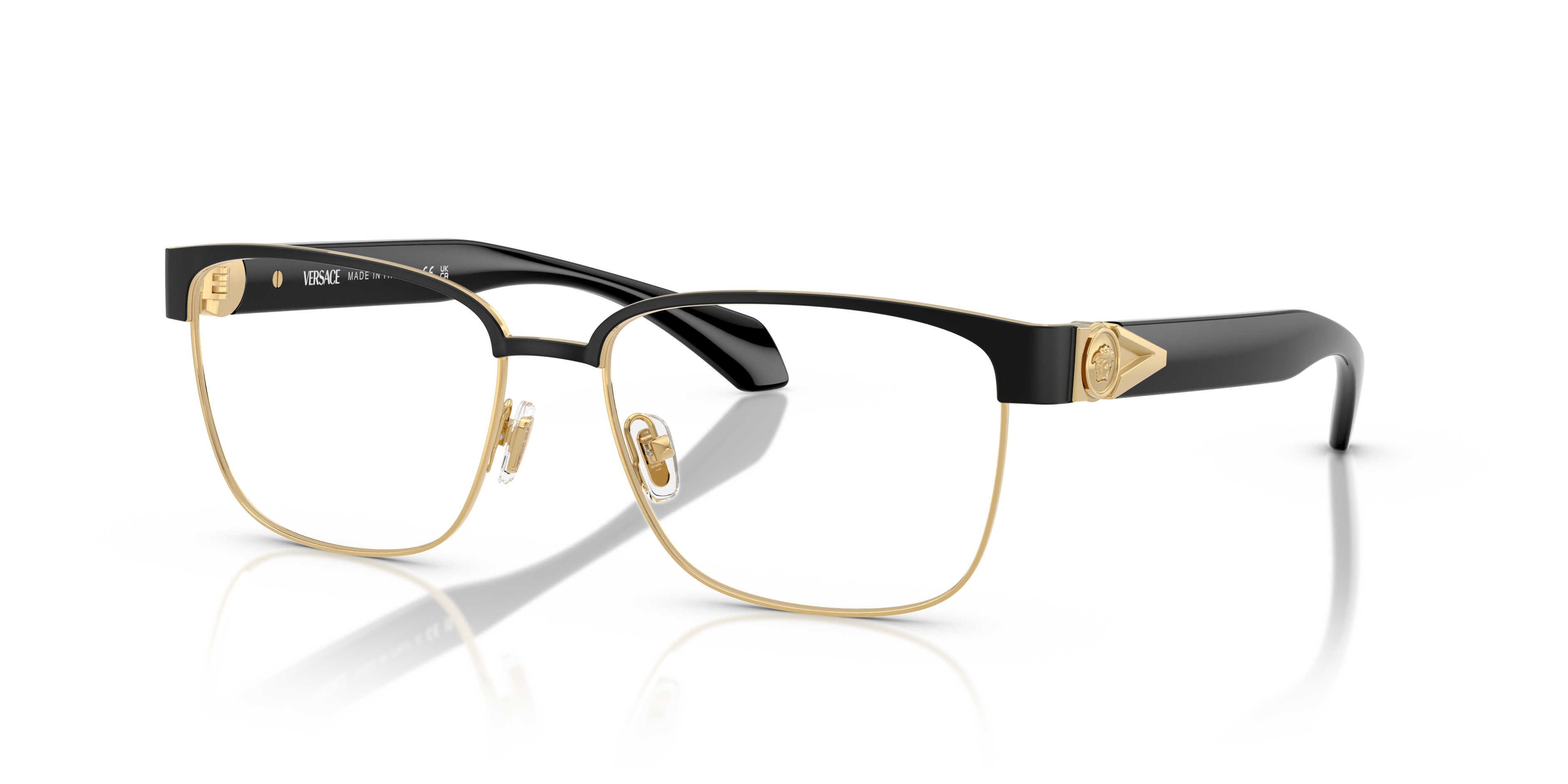 Versace Unisex Ve1306 Noir Mat Size: