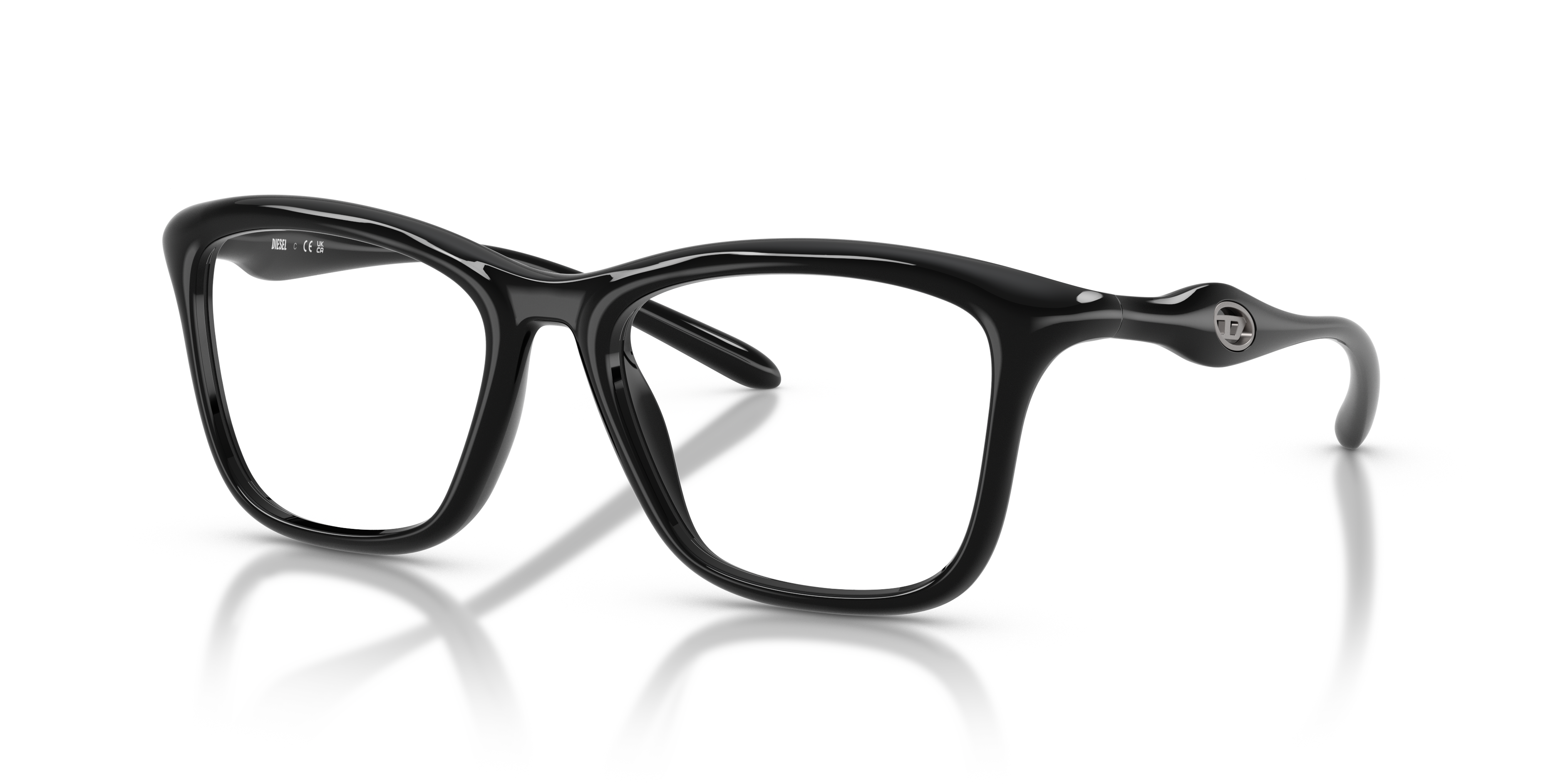 Diesel Unisex Dl6004u Shiny Black Size 170$