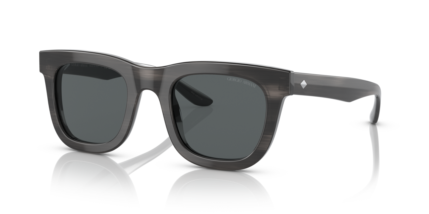 Giorgio Armani AR8171 Striped Grey