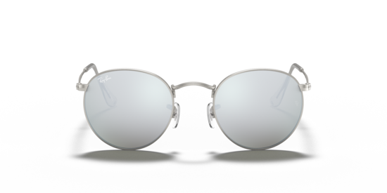 RB3447 Round Flash Lenses Ray-Ban Silver