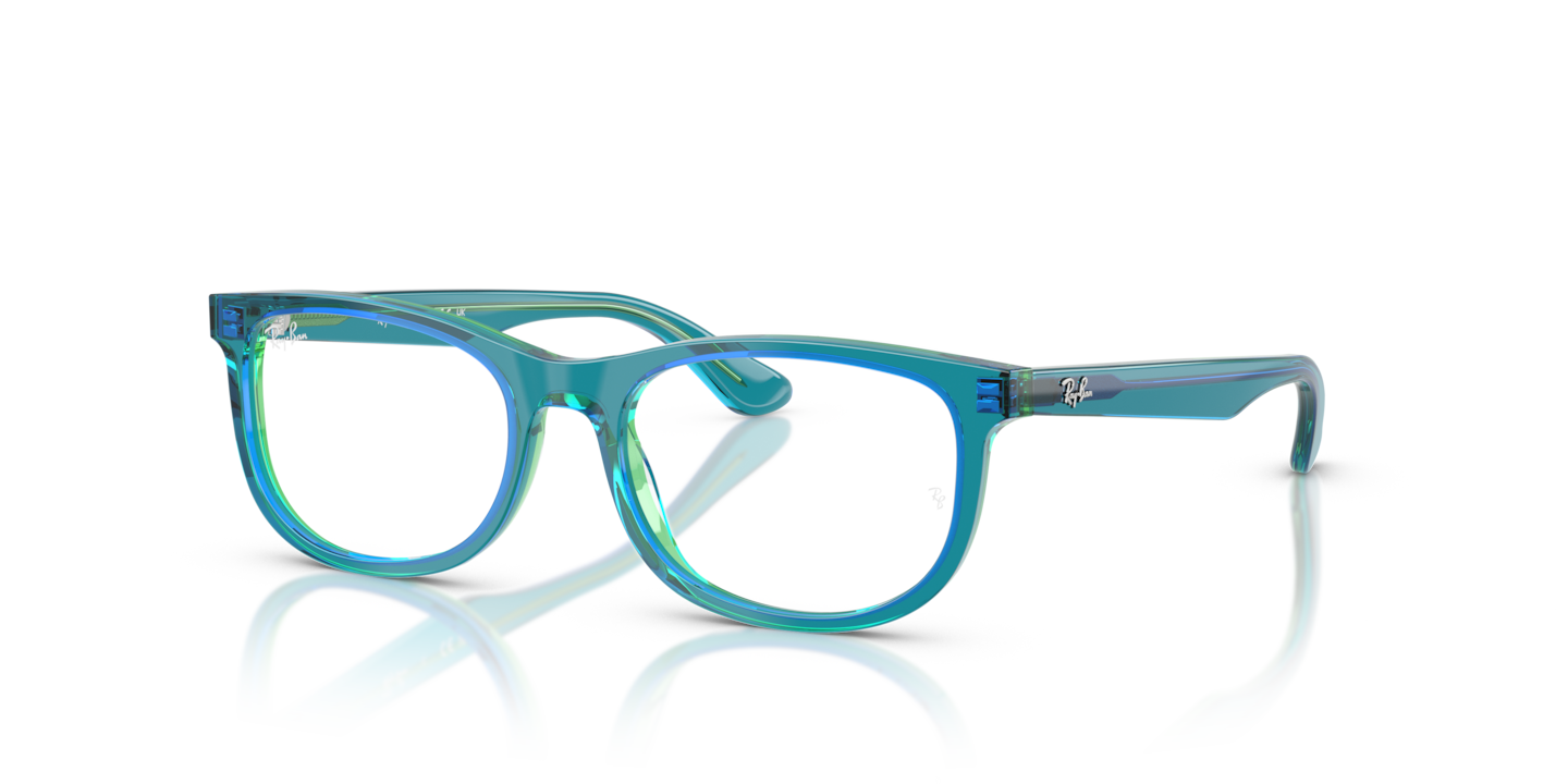Ray-Ban RB1642 Optics Kids Transparent Blue & Green