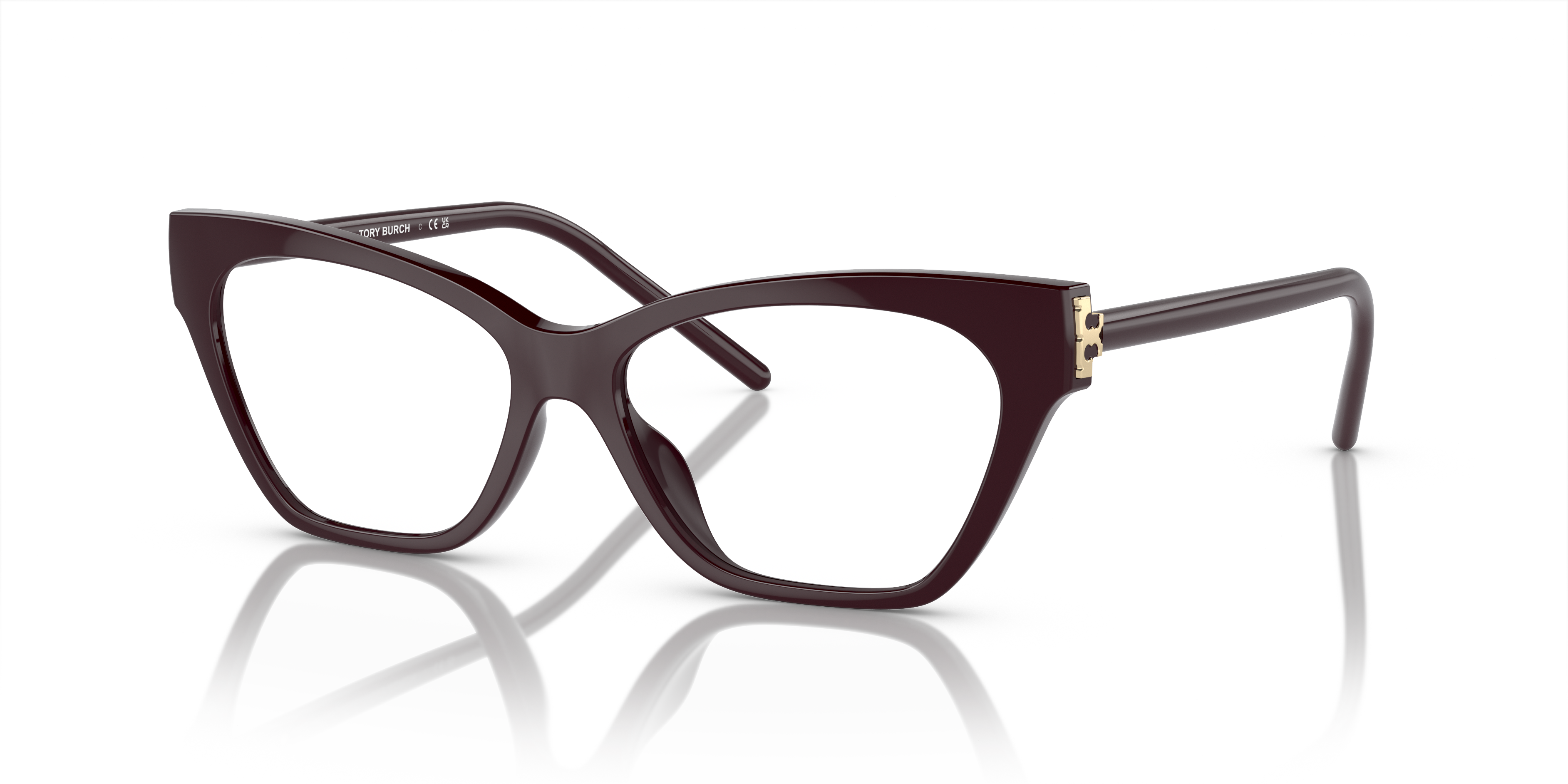 Tory Burch Unisex Ty4013u Burgundy Size 124$
