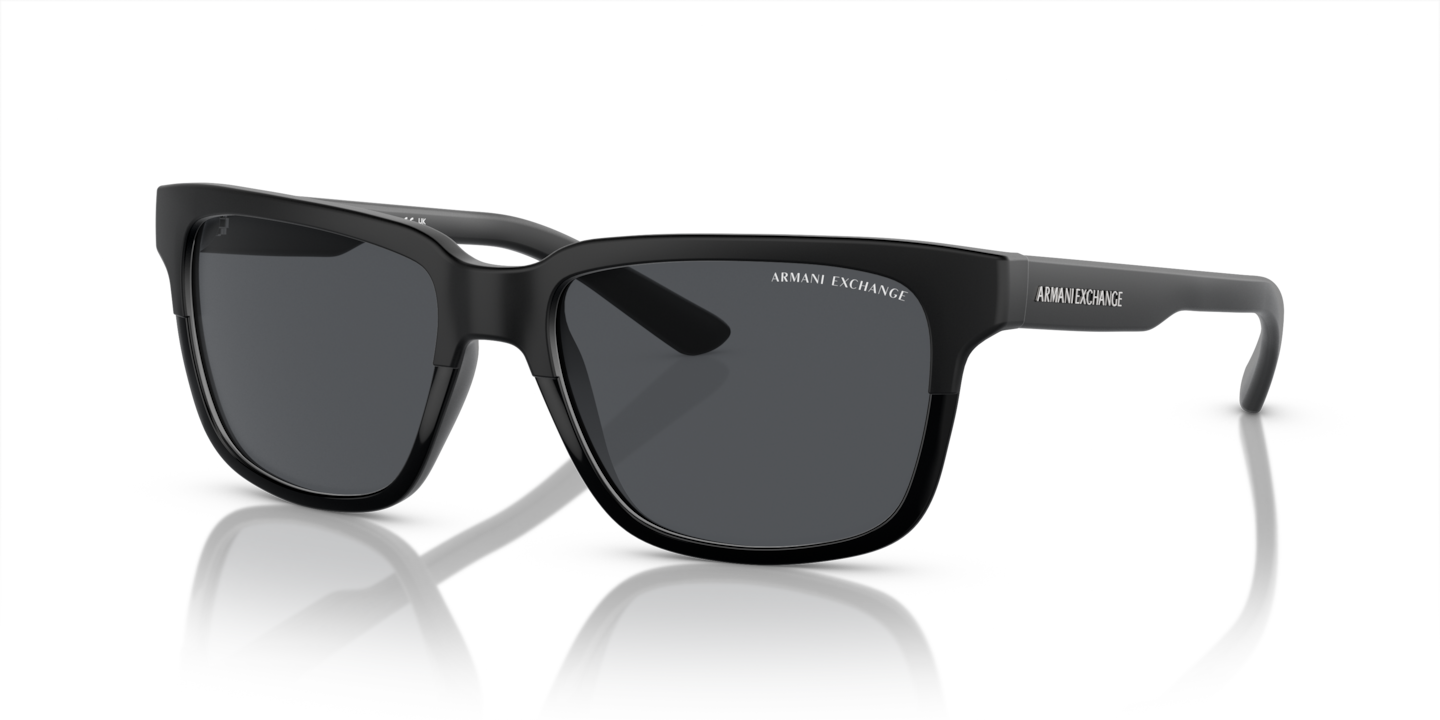 Armani Exchange AX4026S Matte & Shiny Black