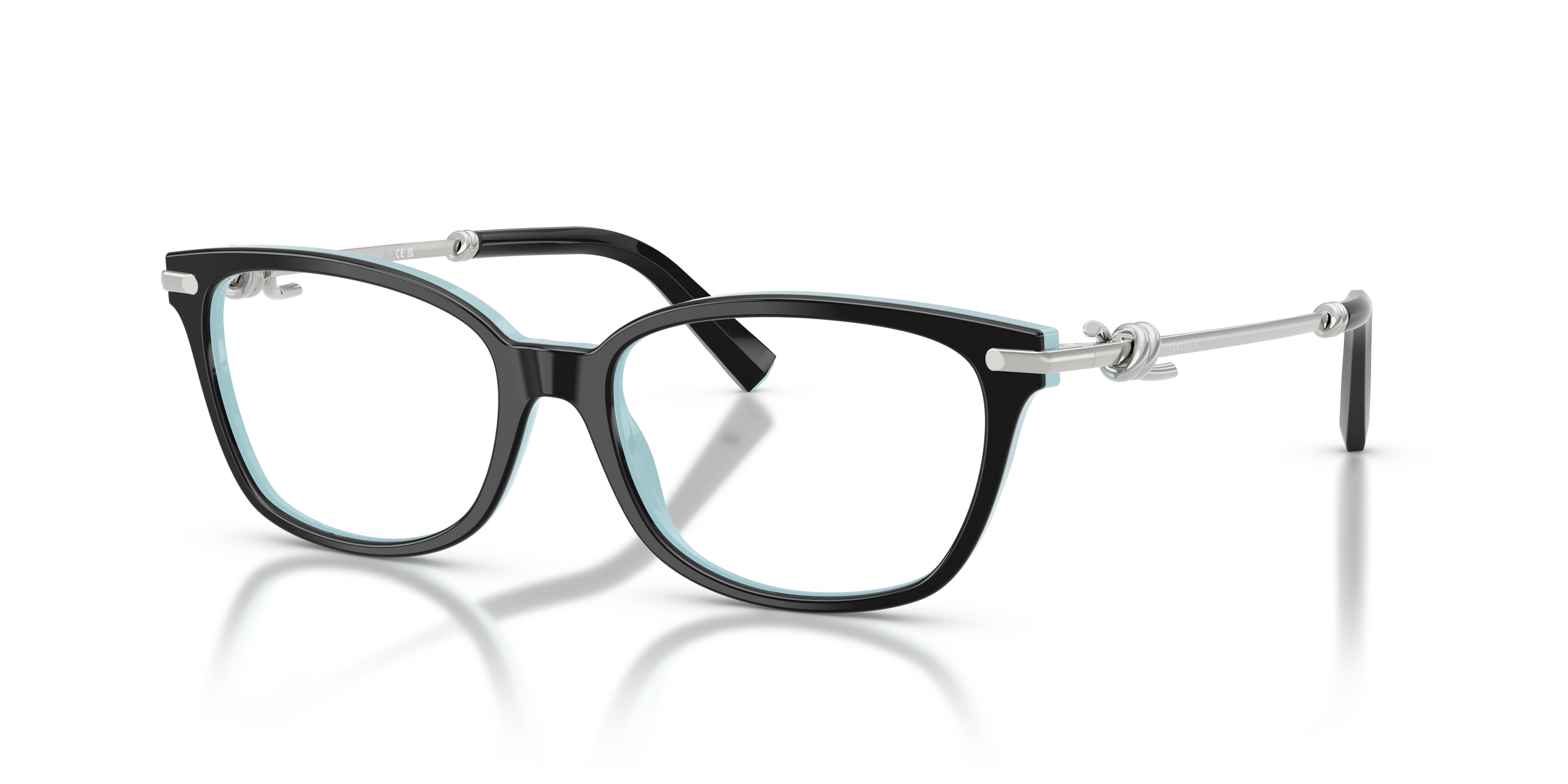 Tiffany Unisex Tf2281 Noir Sur Bleu Tiffany Size 508$
