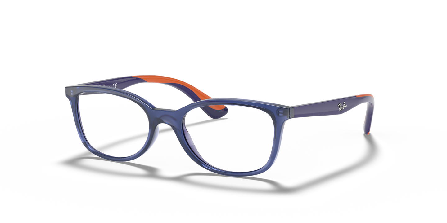 Ray-Ban RB1586 Optics Kids Transparent Blue
