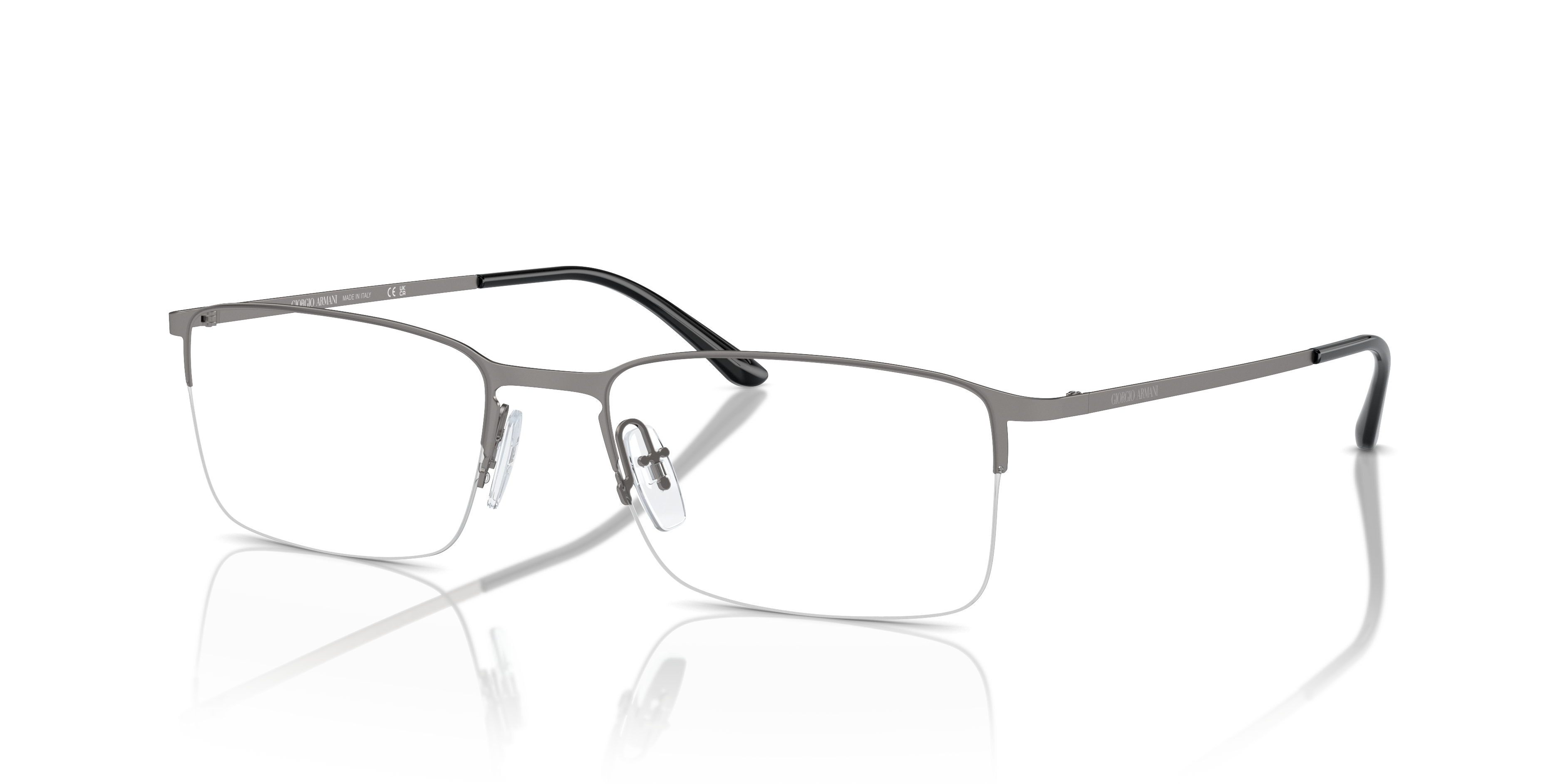 Giorgio Armani Unisex Ar5010 Matte Gunmetal Size Large 251$