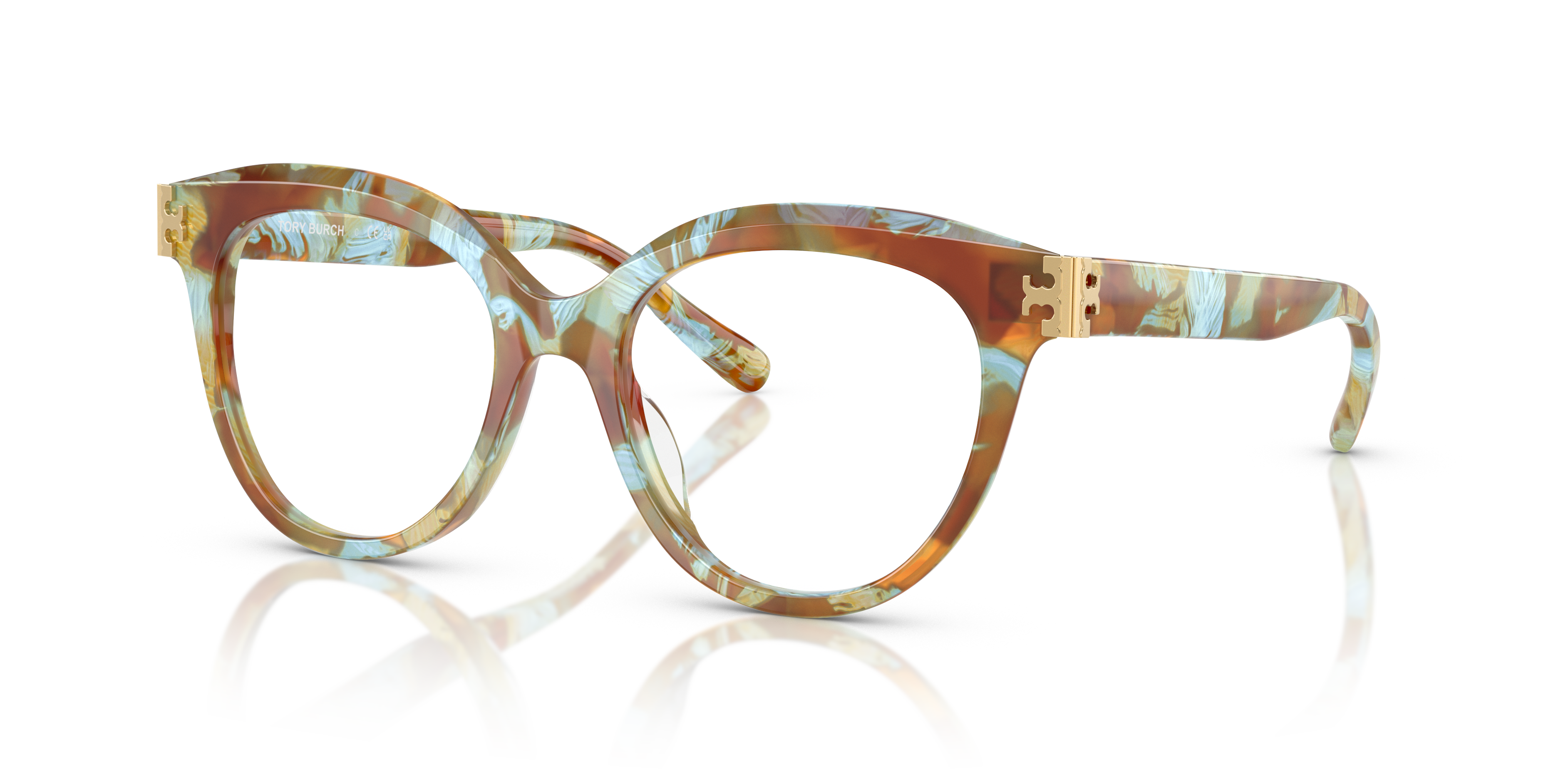 Tory Burch Unisex Ty2154u caille Bleu Miel Size 259$
