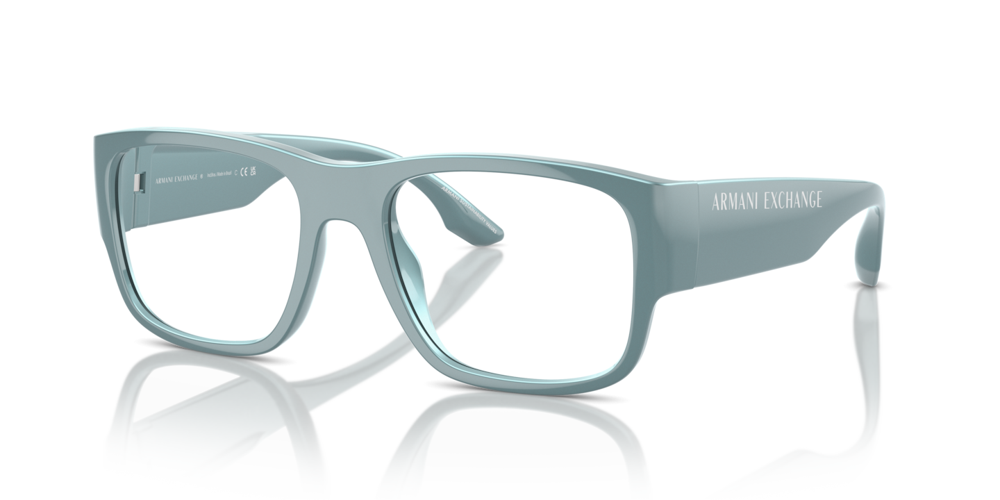 Armani Exchange AX3112U Metalized Light Blue/Grey