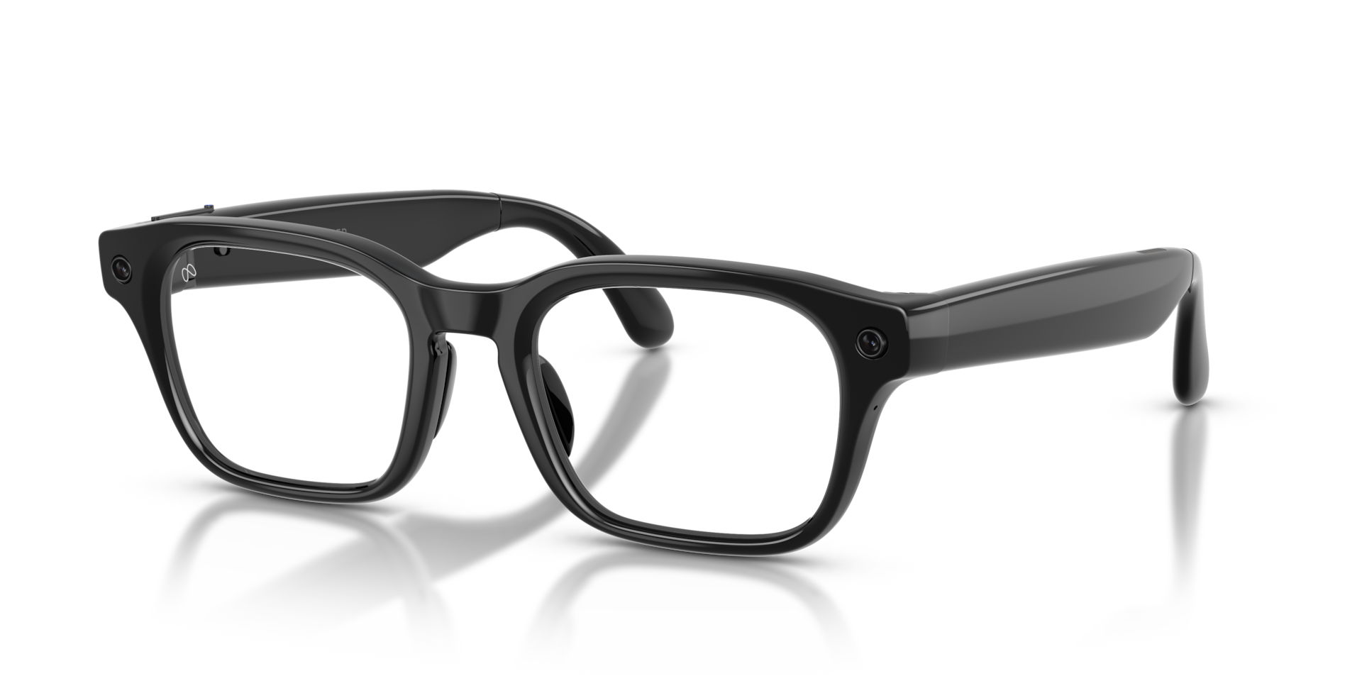 Meta Glasses Unisex Ym000004 Noir Incolore Size 299$