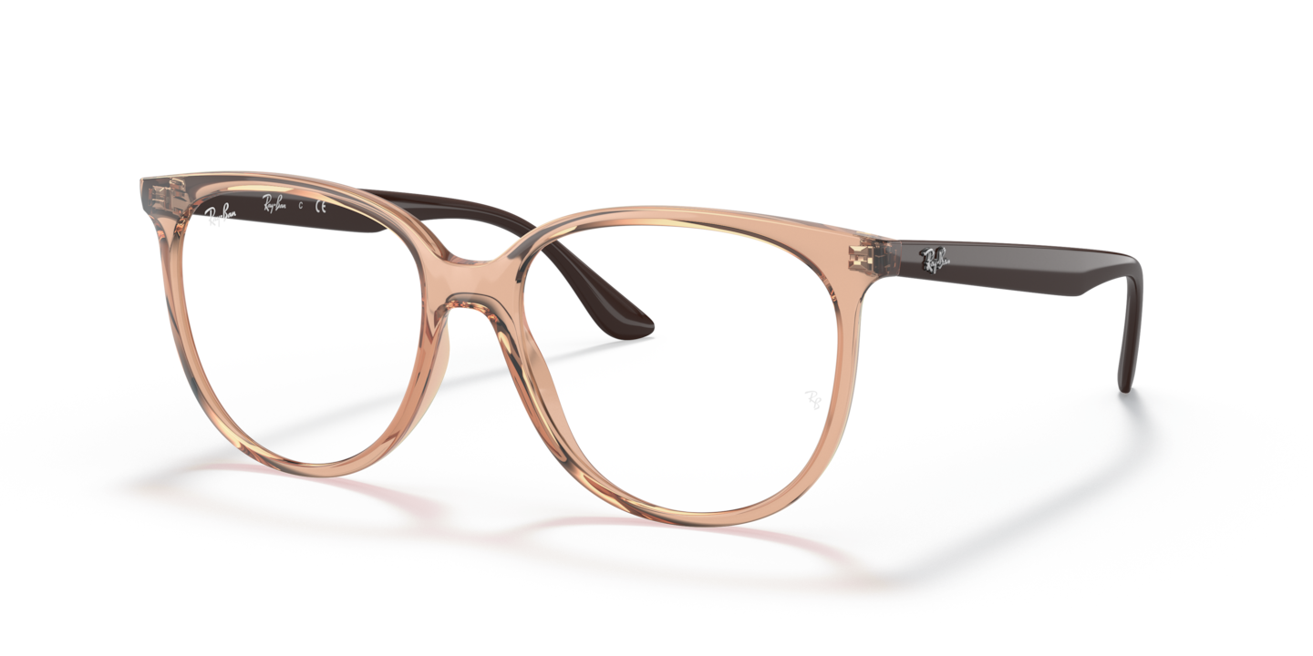 Ray-Ban RB4378V Optics Transparent Brown