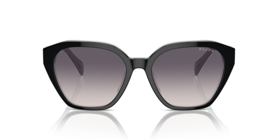 RA5315U Ralph by Ralph Lauren Shiny Black On Opal Grey