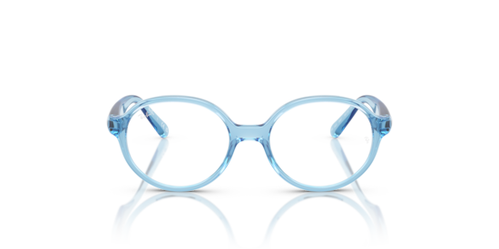 RB1905 Optics Kids Bio-Based Ray-Ban Transparent Blue