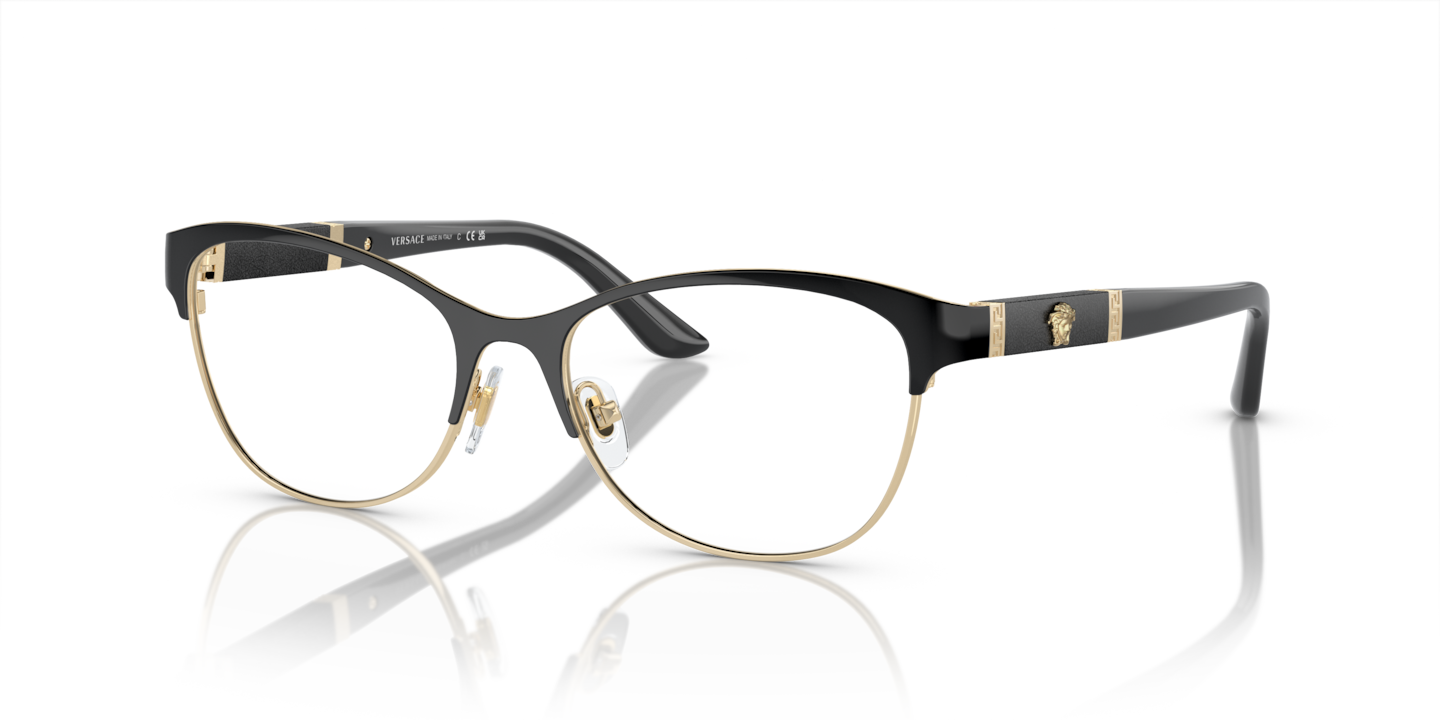 Versace VE1233Q Black/Pale Gold
