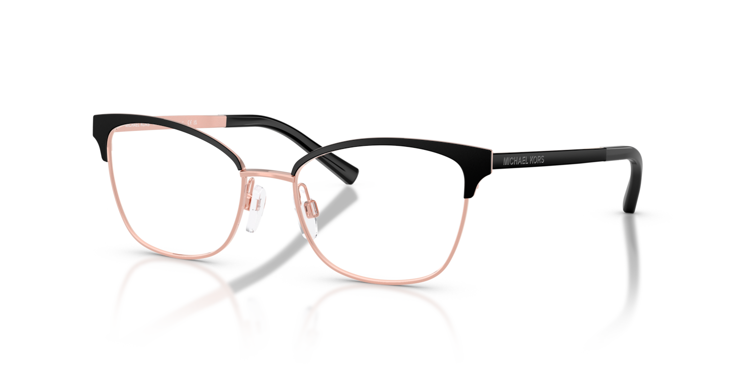 Michael Kors MK3012 Adrianna IV Matte Black/Rose Gold