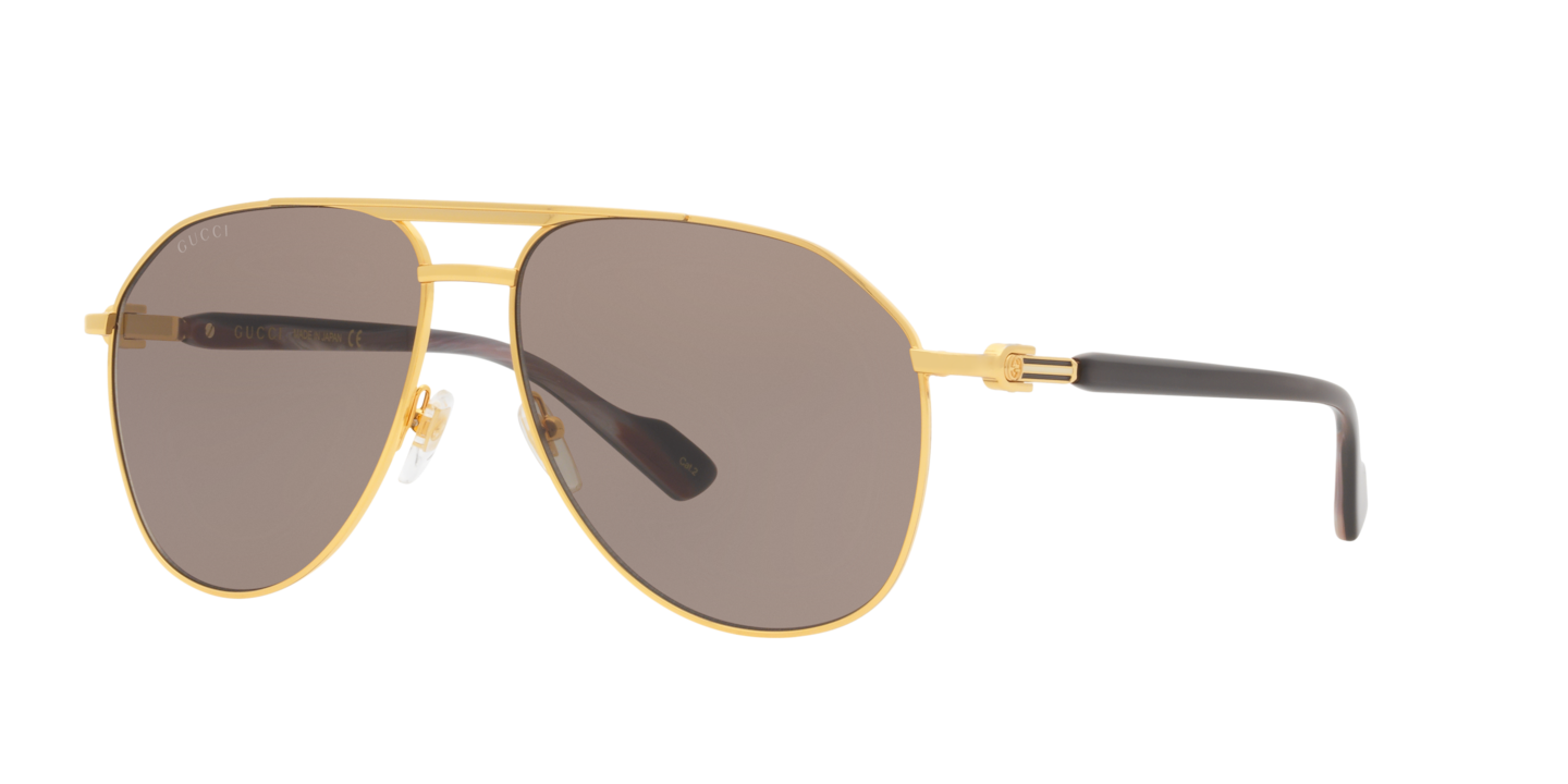 Gucci GG1220S Gold Clear