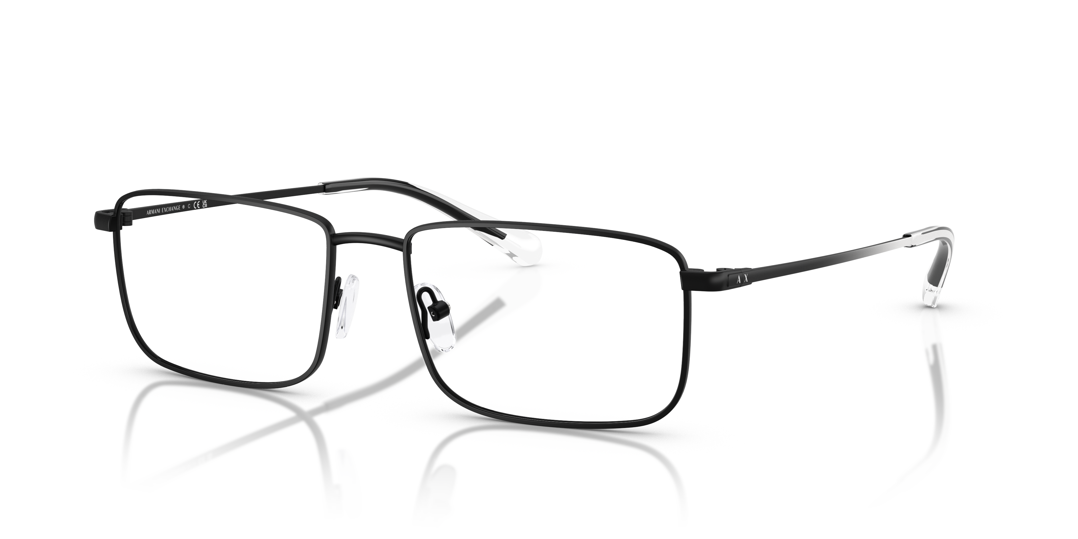 Armani Exchange Unisex Ax1069 Noir Mat Size 92$