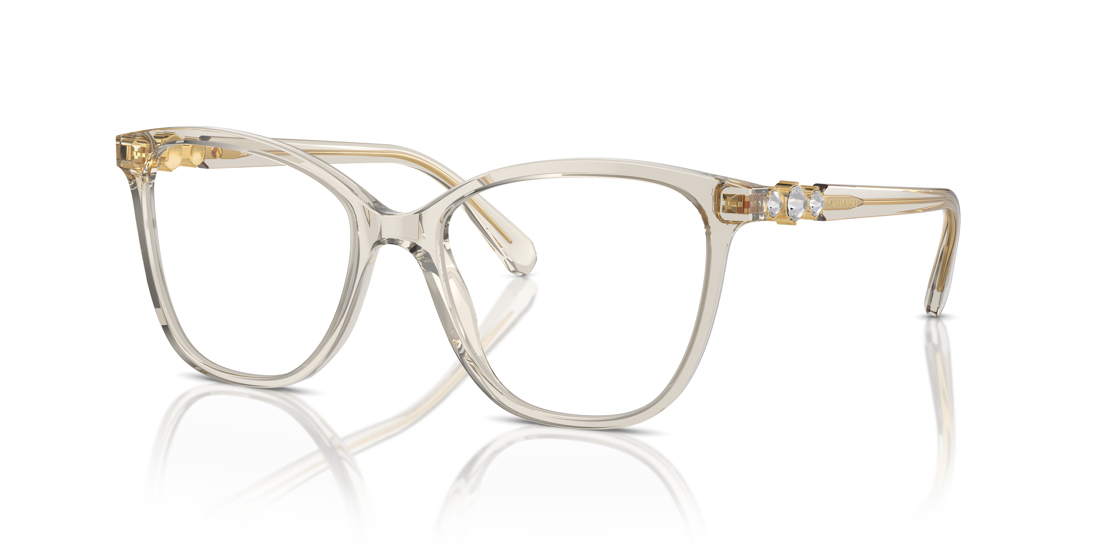 Swarovski Unisex Sk2020 Transparent Beige Size Small 180$