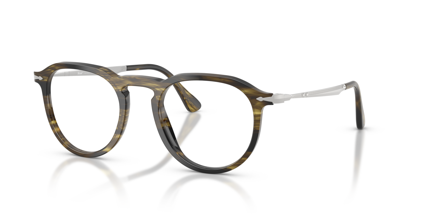 Persol PO3387V - Pier Striped Black & Olive Green