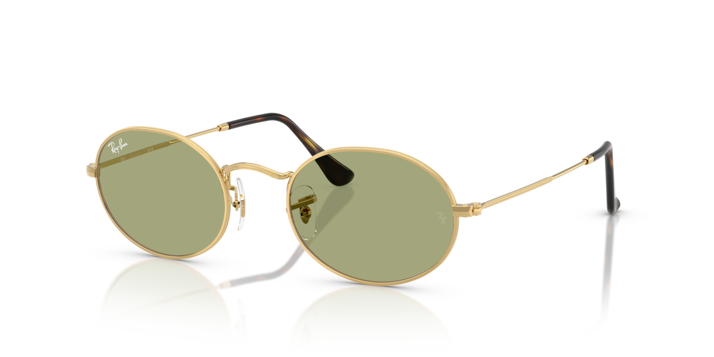 Ray-Ban RB3547 Oval Metal Summer Capsule Arista Gold