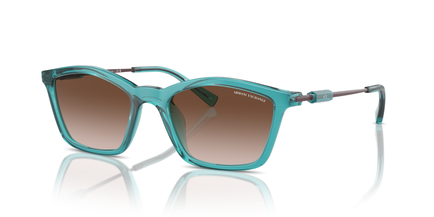 Armani Exchange AX4146SU Shiny Transparent Green