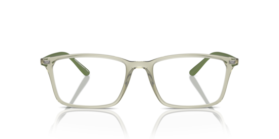 EA3237 Emporio Armani Shiny Transparent Green