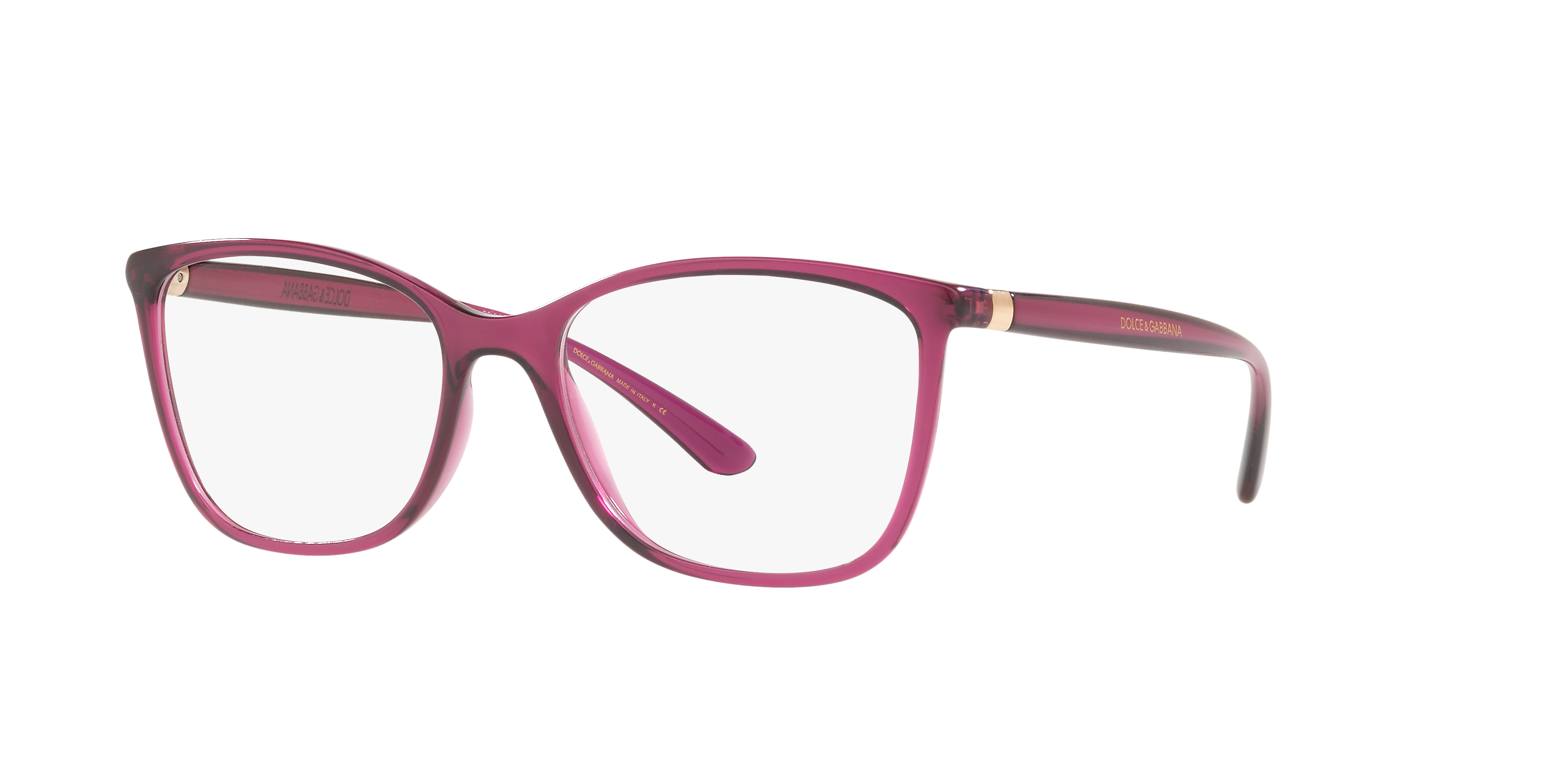 Dolce Gabbana Unisex Dg5026 Transparent Dark Cherry Size Standard 306$