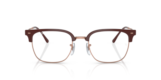 RB7216 New Clubmaster Optics Ray-Ban Bordeaux On Rose Gold