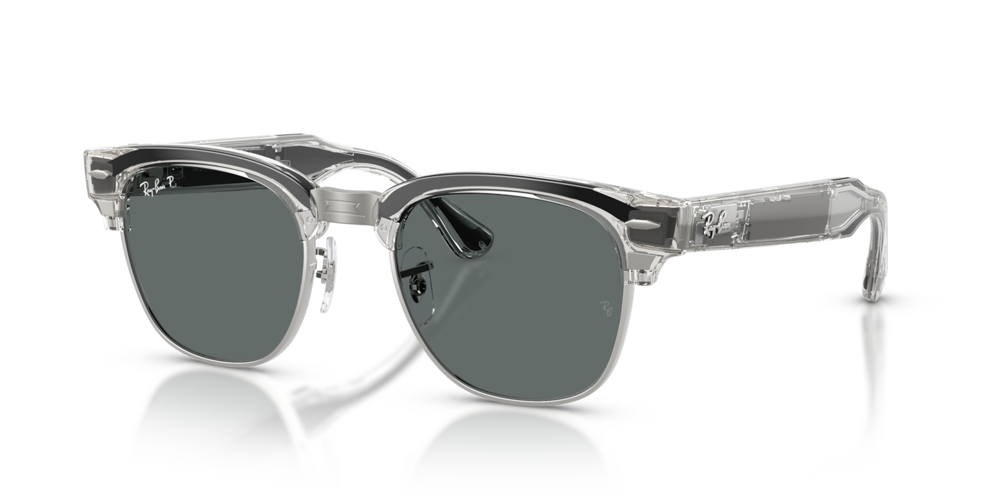 Ray-Ban Ray-Ban Meta Audio Clubmaster Transparent Iron Grey