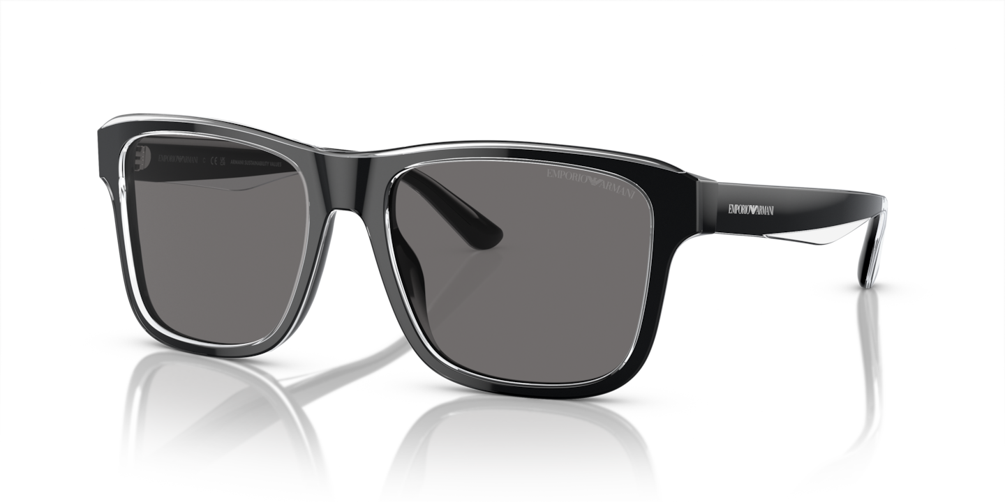 Emporio Armani EA4208 Shiny Black/Top Crystal