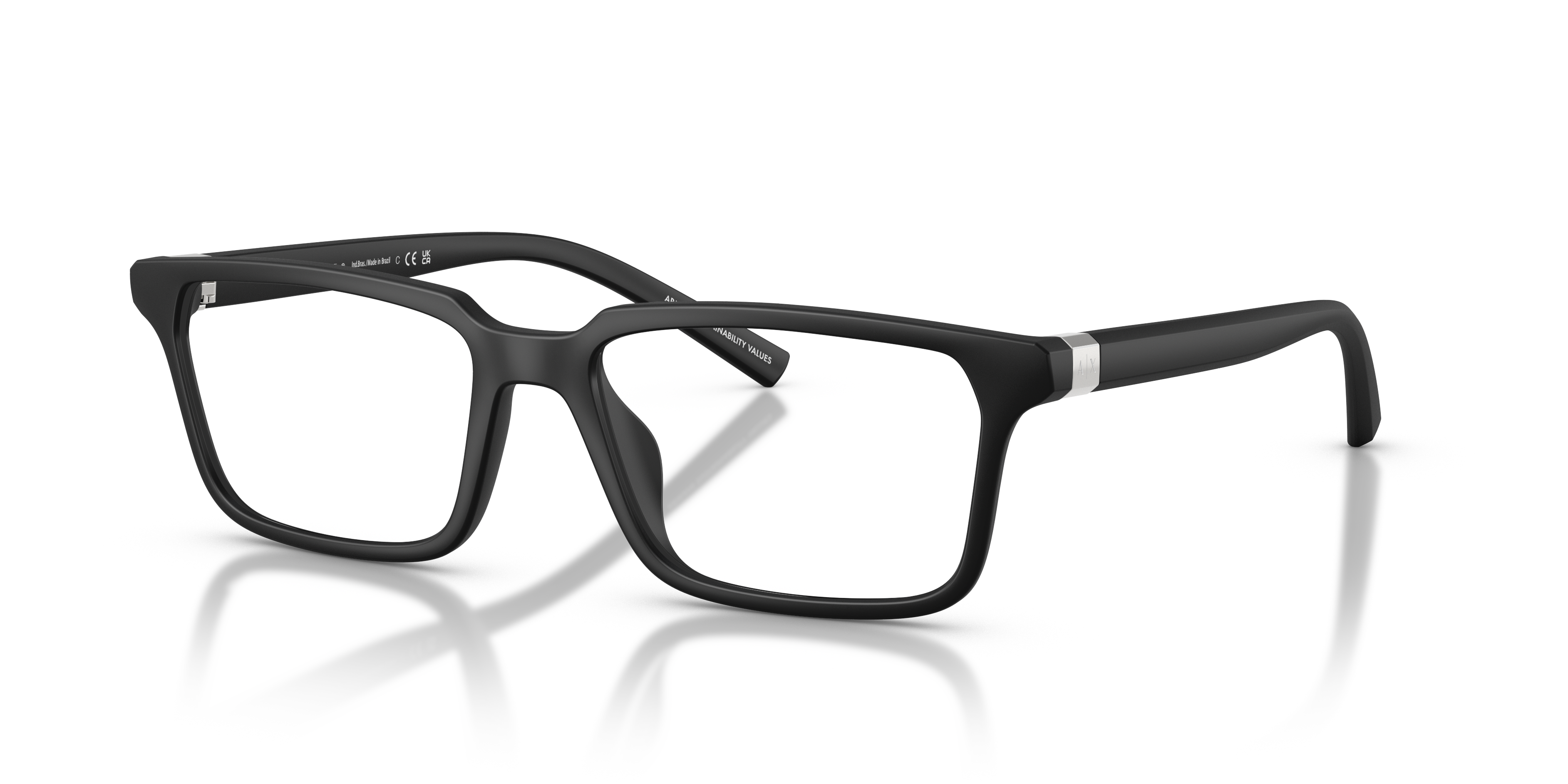 Armani Exchange Unisex Ax3137u Noir Mat Size 105$