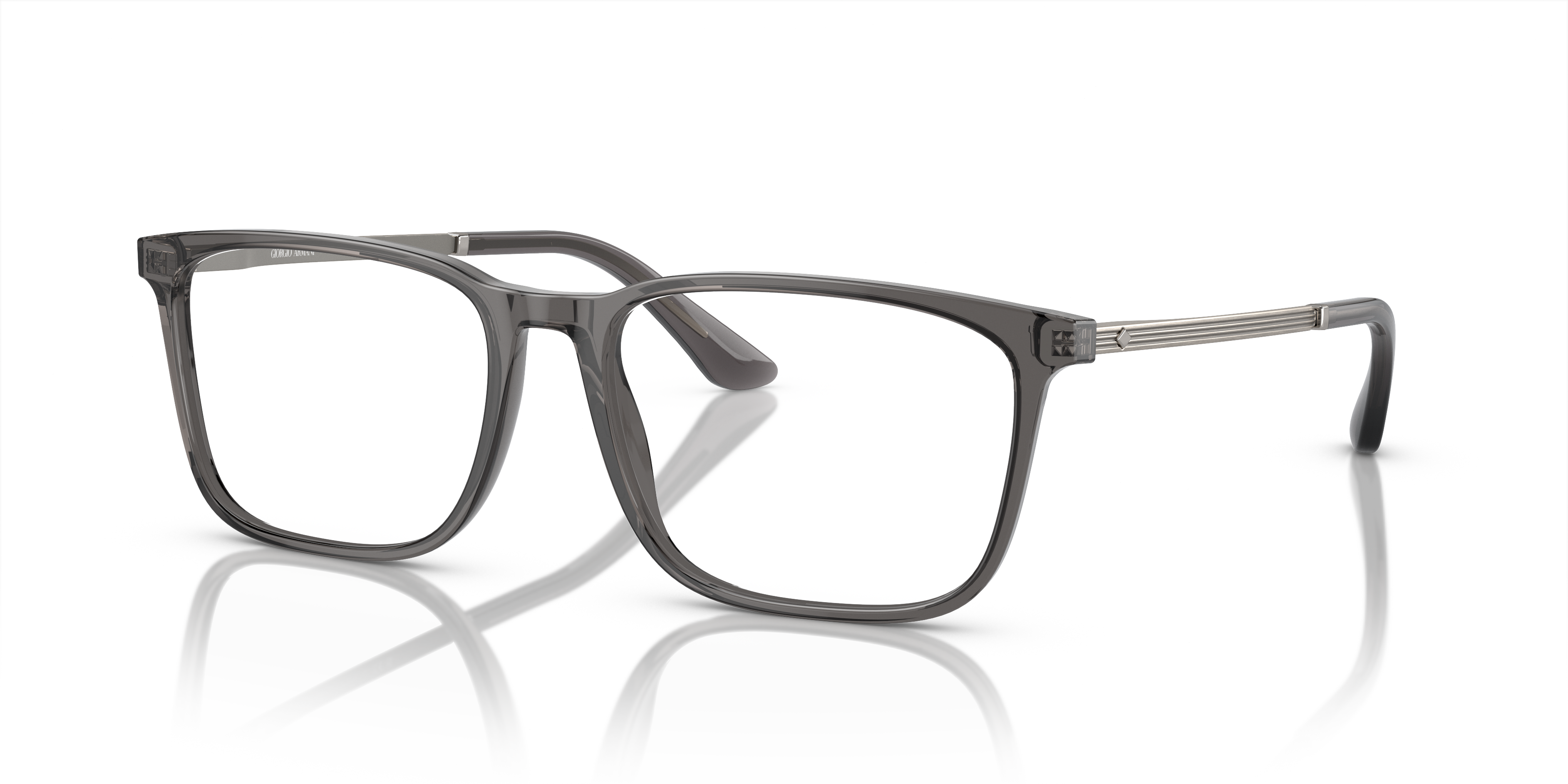 Giorgio Armani Unisex Ar7249 Transparent Gris Size 211$